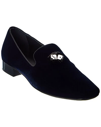 Giuseppe Zanotti Anewman Velvet Loafer Men 3 Giuseppe Zanotti Anewman Velvet Loafer Men