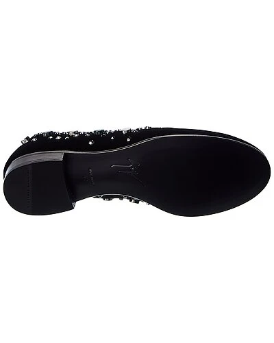 Giuseppe Zanotti Kevin Velvet Loafer Men 6 Giuseppe Zanotti Kevin Velvet Loafer Men - Image 4