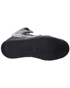 Giuseppe Zanotti Satin & Leather Sneaker Men -Giuseppe Zanotti 1312152604 RLLD 4