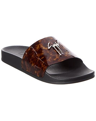 Giuseppe Zanotti Newburel Patent Slide Men 3 Giuseppe Zanotti Newburel Patent Slide Men