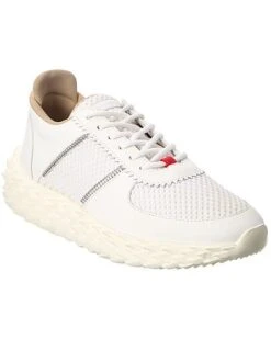 Giuseppe Zanotti Urchin Leather & Mesh Sneaker Men