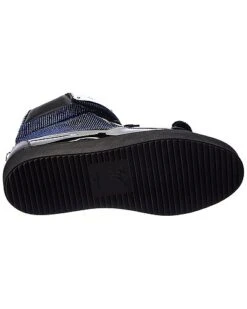 Giuseppe Zanotti May London Velvet & Patent Sneaker Men -Giuseppe Zanotti 1312645822 RLLD 4