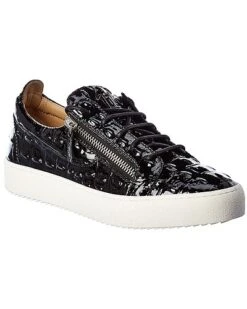 Giuseppe Zanotti Patent Sneaker Men