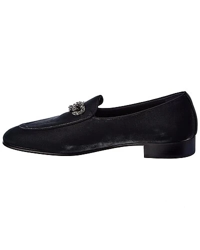 Giuseppe Zanotti Crystal Embellished Velvet Loafer Men 4 Giuseppe Zanotti Crystal Embellished Velvet Loafer Men - Image 2