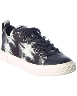 Giuseppe Zanotti Blabber Canvas & Leather Sneaker Women