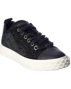 Giuseppe Zanotti Blabber Suede & Leather Sneaker Women