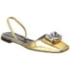Giuseppe Zanotti Pigalle Leather Slingback Flat Women -Giuseppe Zanotti 1313195133 RLLD 1