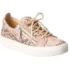 Giuseppe Zanotti May London Snake-Embossed Leather Sneaker Women -Giuseppe Zanotti 1313300312 RLLD 1