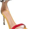 Giuseppe Zanotti Basic 85 Suede & Python Sandal Women 2 Giuseppe Zanotti Basic 85 Suede & Python Sandal Women -Giuseppe Zanotti 1313309820 RLLD 1