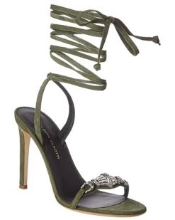 Giuseppe Zanotti Basic 105 Suede Sandal Women