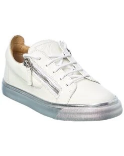 Giuseppe Zanotti Augus Leather Sneaker Women