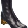 Giuseppe Zanotti Splorcia 40 Leather Bootie Women