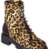 Giuseppe Zanotti Velvet & Patent Combat Boot Women -Giuseppe Zanotti 1313462690 RLLD 1
