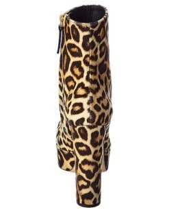 Giuseppe Zanotti New York 80 Velvet Platform Bootie Women -Giuseppe Zanotti 1313462691 RLLD 3