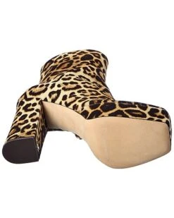 Giuseppe Zanotti New York 80 Velvet Platform Bootie Women -Giuseppe Zanotti 1313462691 RLLD 4