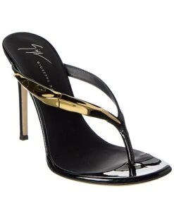 Giuseppe Zanotti Helmut 105 Patent Sandal Women