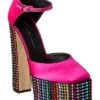 Giuseppe Zanotti New York 80 Satin Platform Pump Women -Giuseppe Zanotti 1313504403 RLLD 1
