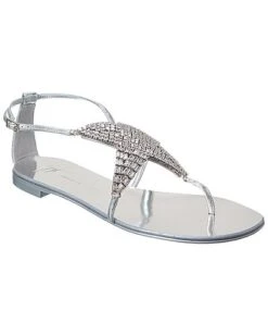 Giuseppe Zanotti Rock Leather Sandal Women