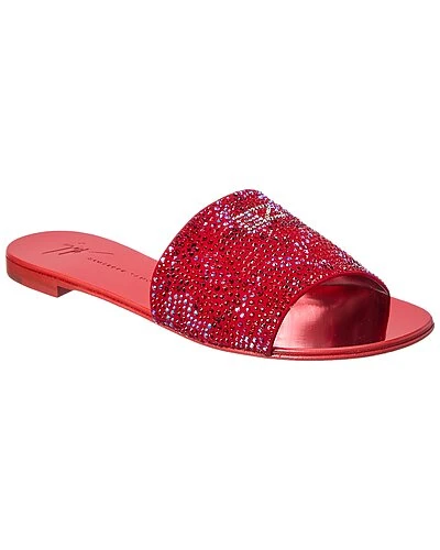 Giuseppe Zanotti Roll Suede Sandal Women 3 Giuseppe Zanotti Roll Suede Sandal Women