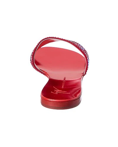 Giuseppe Zanotti Roll Suede Sandal Women 5 Giuseppe Zanotti Roll Suede Sandal Women - Image 3