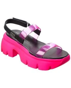 Giuseppe Zanotti Apocalypse 20 Vinyl & Leather Sandal Women