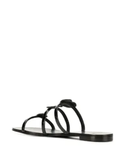 Women Giuseppe Zanotti Heart Strap Slides -Giuseppe Zanotti 13496585 21555303 1000