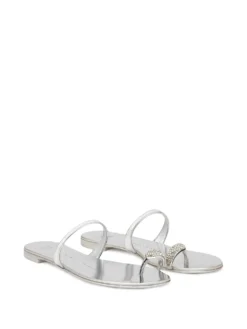 Women Giuseppe Zanotti Embellished Thong Sandals -Giuseppe Zanotti 13931592 23816333 1000