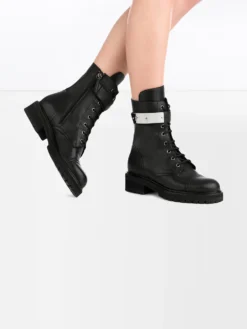 Women Giuseppe Zanotti Alexa Logo Plate Boots -Giuseppe Zanotti 13931646 23816385 1000