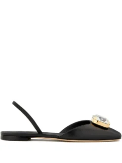 Women Giuseppe Zanotti Faceted Crystal Mules