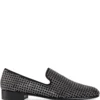 Men Giuseppe Zanotti Lewis Crystal Embellished Loafers