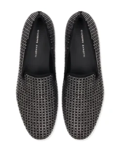Men Giuseppe Zanotti Lewis Crystal Embellished Loafers -Giuseppe Zanotti 15556979 28080727 1000