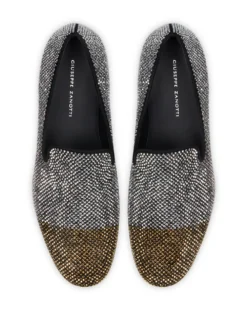 Men Giuseppe Zanotti Lewis Cup Crystal Embellished Loafers -Giuseppe Zanotti 15556998 28029168 1000