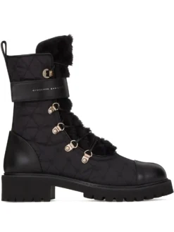 Women Giuseppe Zanotti Quilted Combat Boots