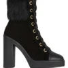 Women Giuseppe Zanotti Fur-shearling Trim Boots 2 Women Giuseppe Zanotti Fur-shearling Trim Boots -Giuseppe Zanotti 15778240 29272895 1000