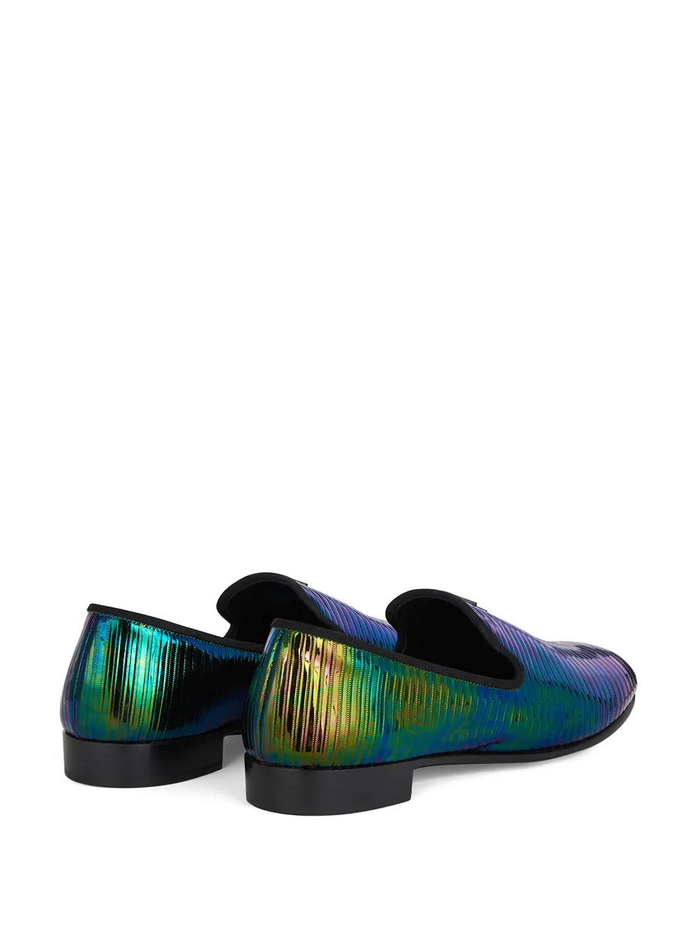 Men Giuseppe Zanotti Coleoptera Leather Loafers 5 Men Giuseppe Zanotti Coleoptera Leather Loafers - Image 3