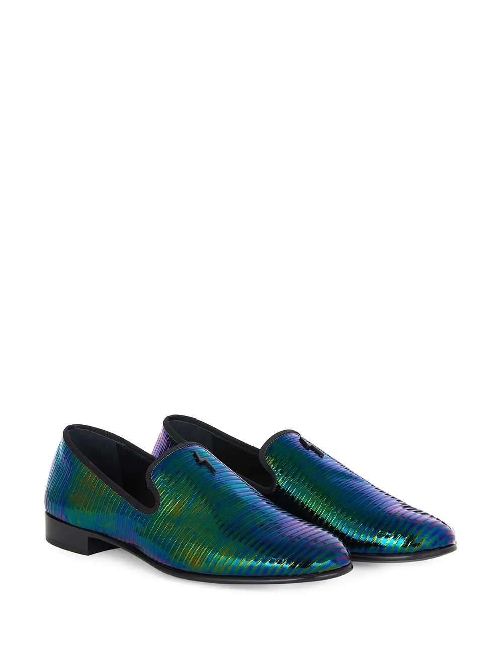 Men Giuseppe Zanotti Coleoptera Leather Loafers 4 Men Giuseppe Zanotti Coleoptera Leather Loafers - Image 2