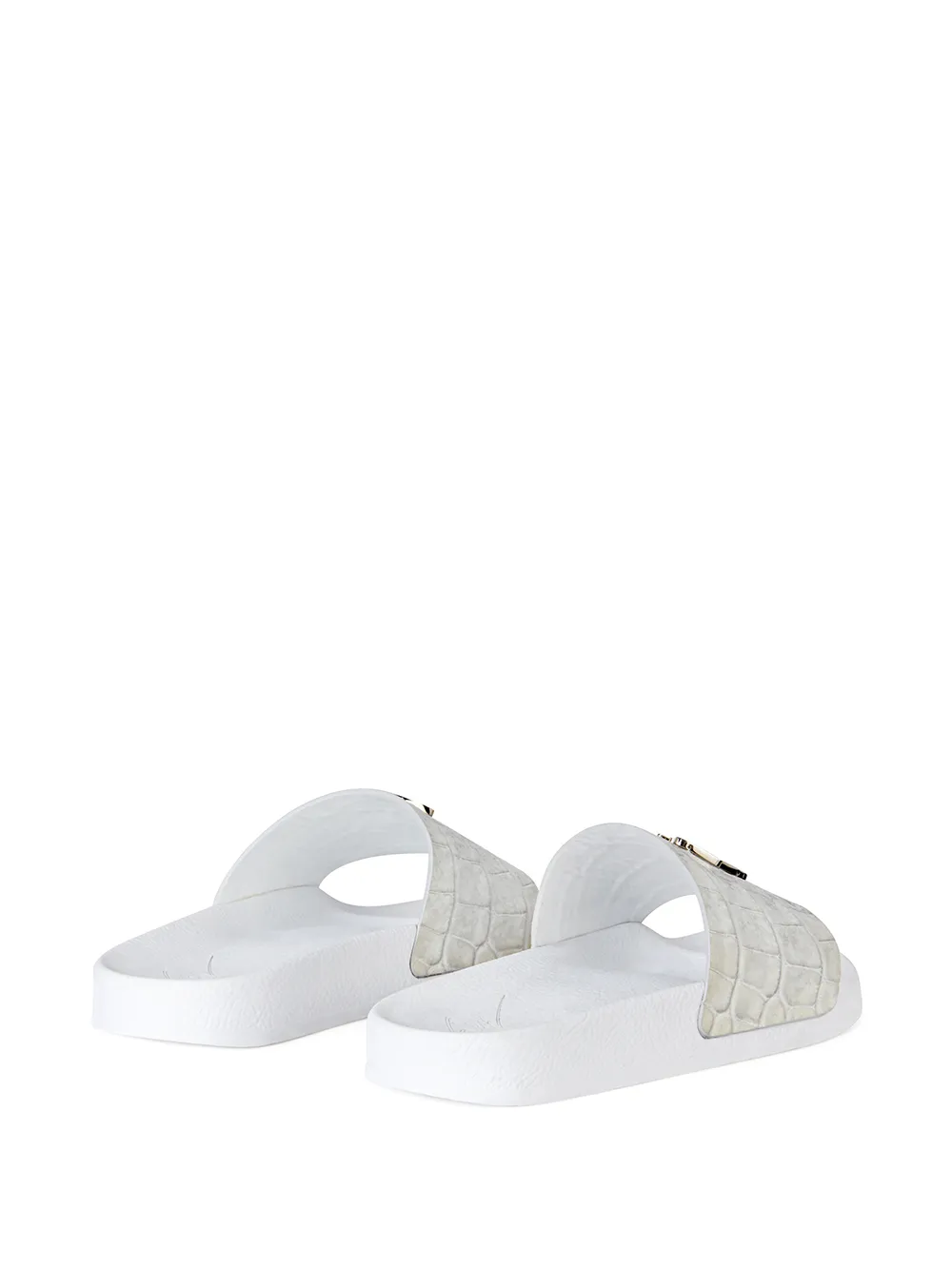 Women Giuseppe Zanotti Brett Leather Slides 5 Women Giuseppe Zanotti Brett Leather Slides - Image 3