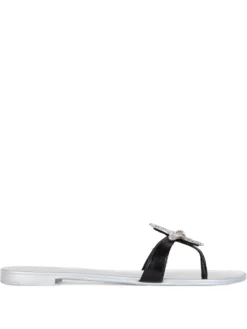 Women Giuseppe Zanotti Asteria Crystal-embellished Flip Flops