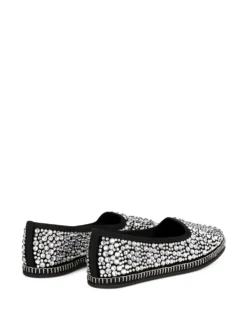Women Giuseppe Zanotti Crystal-embellished Loafers -Giuseppe Zanotti 16242632 31026716 1000