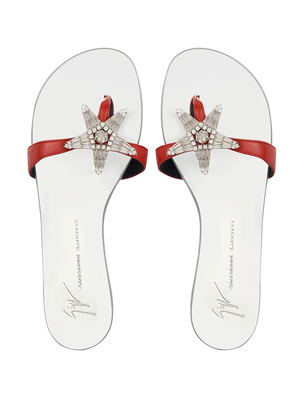 Women Giuseppe Zanotti Embellished Star Sandals 6 Women Giuseppe Zanotti Embellished Star Sandals - Image 4