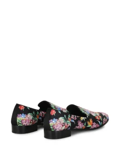 Men Giuseppe Zanotti Floral Print Loafers -Giuseppe Zanotti 16245367 31030782 1000