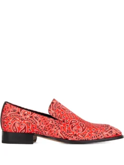Men Giuseppe Zanotti Paisley Print Loafers