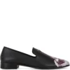 Men Giuseppe Zanotti Forever Bloom Leather Loafers