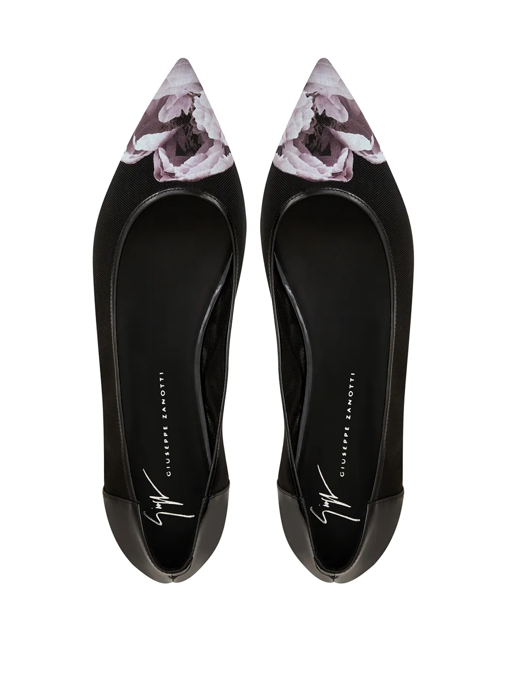 Women Giuseppe Zanotti Forever Bloom Mesh Ballerina Shoes 6 Women Giuseppe Zanotti Forever Bloom Mesh Ballerina Shoes - Image 4