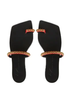 Women Giuseppe Zanotti Nerissa Embellished Sandals -Giuseppe Zanotti 16364036 31630598 1000