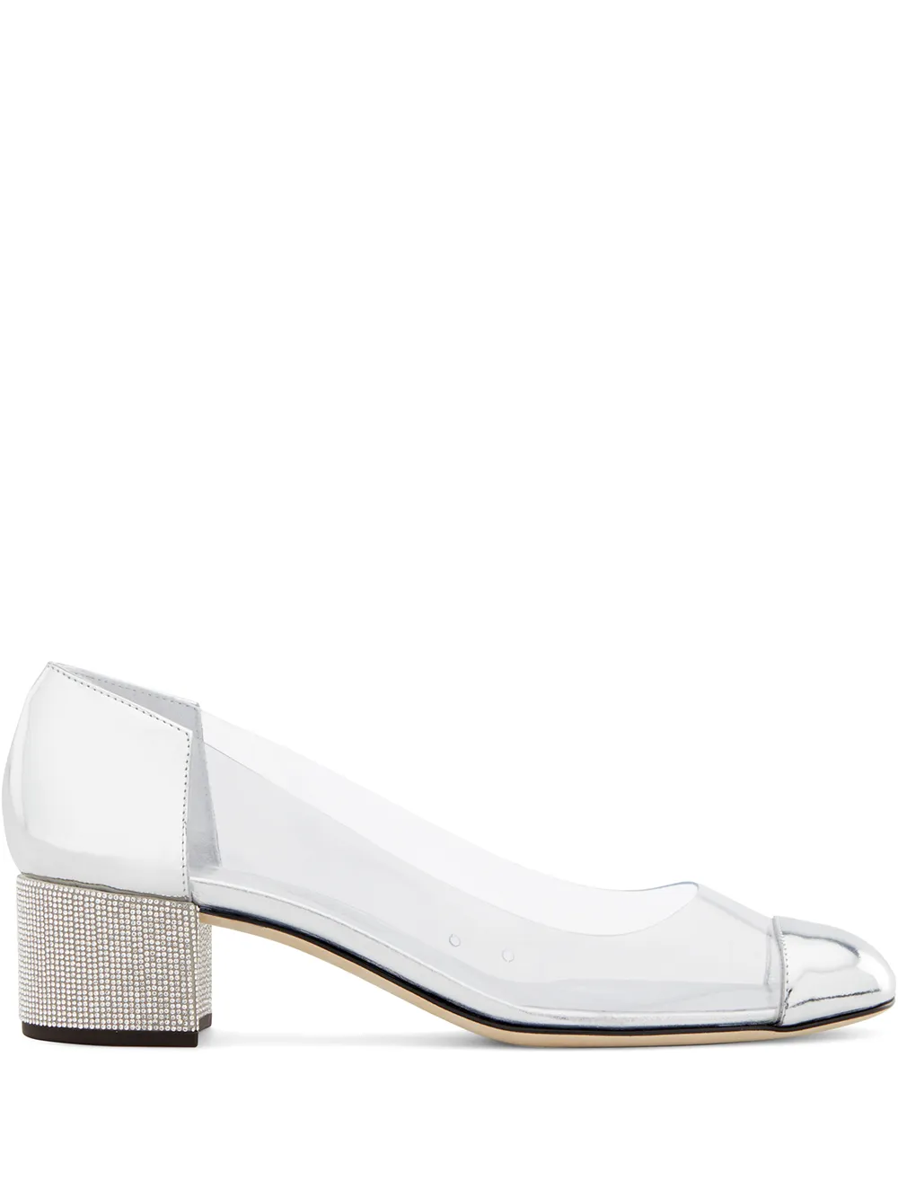 Women Giuseppe Zanotti Vitrum Transpatent-panel Pumps 3 Women Giuseppe Zanotti Vitrum Transpatent-panel Pumps