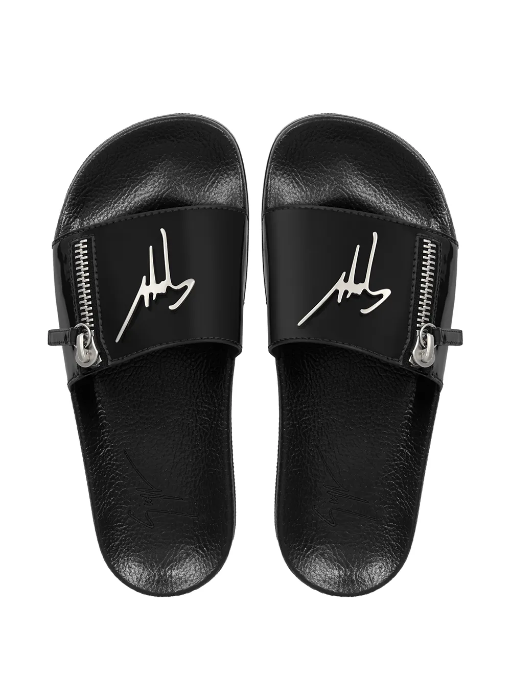 Women Giuseppe Zanotti Brett Zip Slides 6 Women Giuseppe Zanotti Brett Zip Slides - Image 4