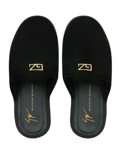 Women Giuseppe Zanotti Domitille Velvet Slippers -Giuseppe Zanotti 16788378 33660702 1000