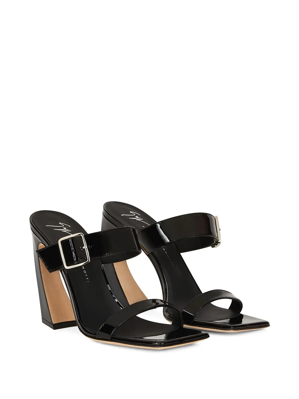 Women Giuseppe Zanotti Musa Buckled 105mm Mules 4 Women Giuseppe Zanotti Musa Buckled 105mm Mules - Image 2