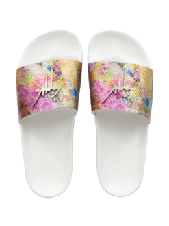 Men Giuseppe Zanotti Brett Signature-logo Slides -Giuseppe Zanotti 16789012 33776223 1000